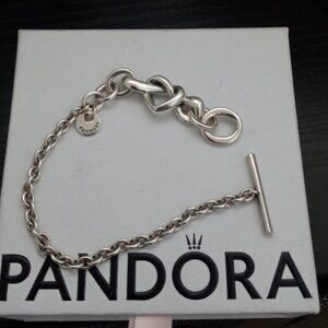 Pandora knotted hearts sliding bracelet | Not made anymore!